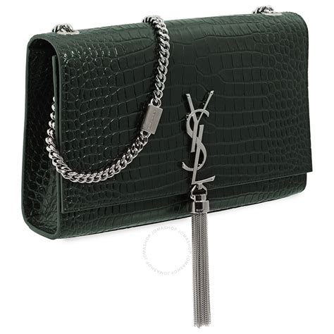 ysl forest green bag|ysl handbags with tassel.